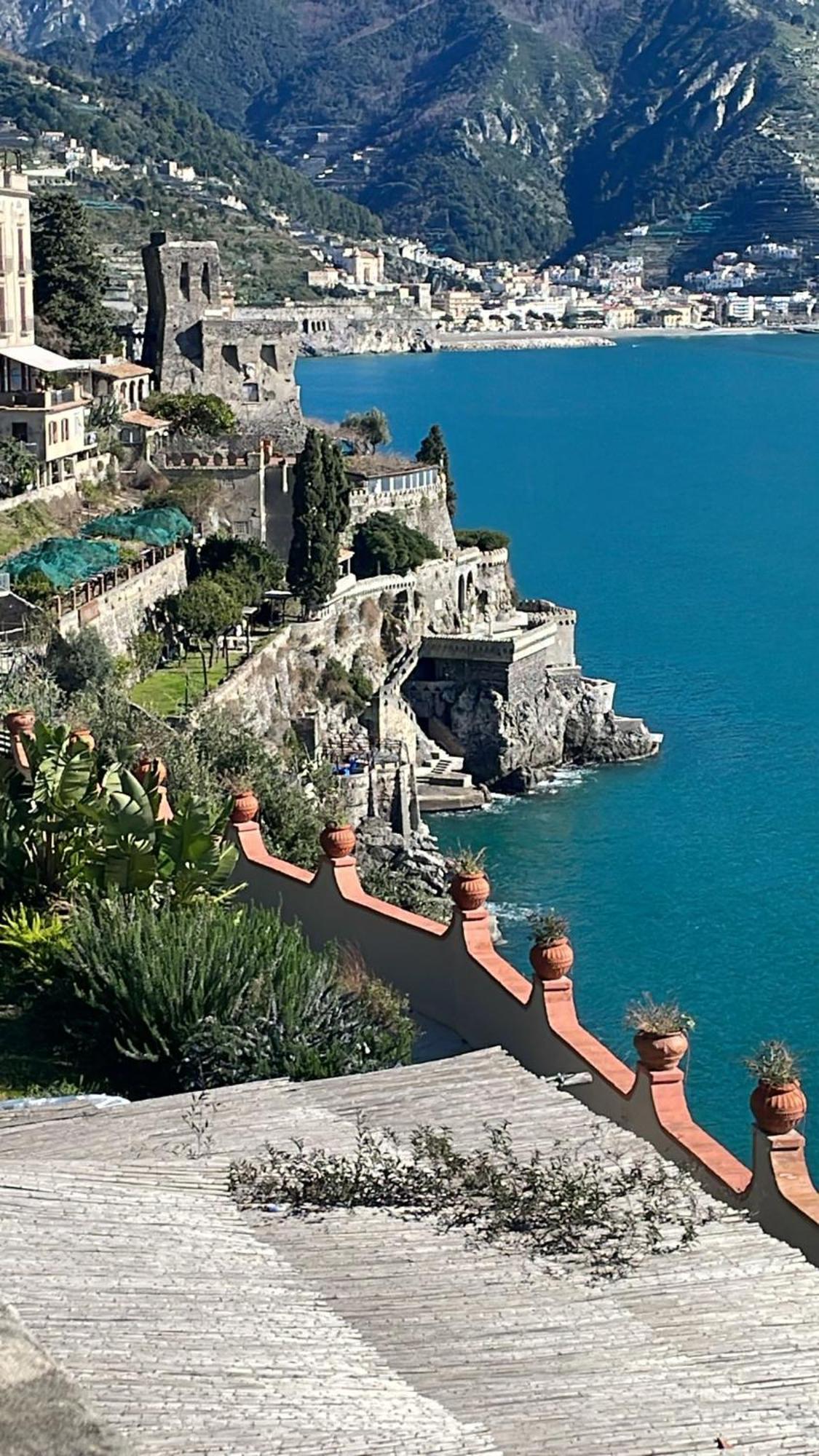 Villa Girasole Luxury Amalfi Coast Minori Dış mekan fotoğraf